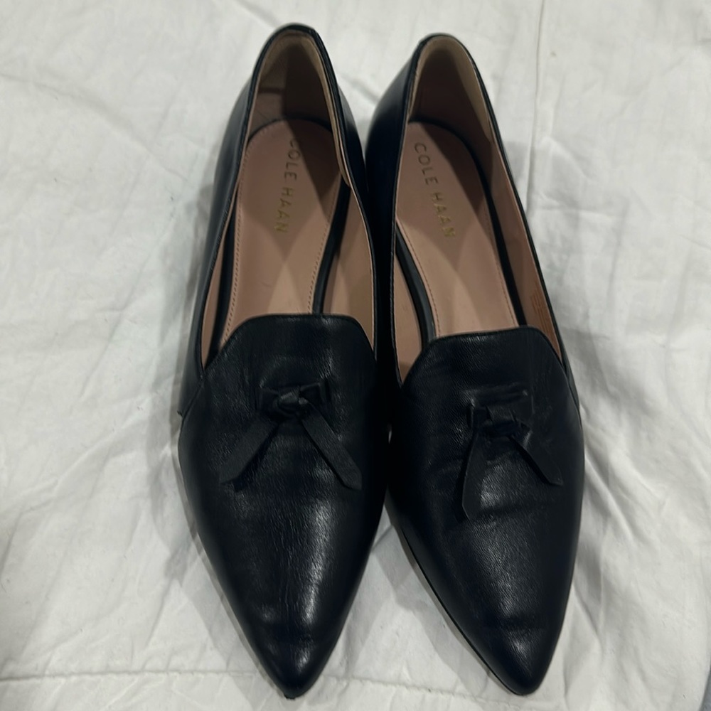 Cole Haan Viola Skimmer black flats Grande series size 7.5